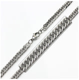 Stainless Steel Double Link Curb Chain, <b>size: 20</b>