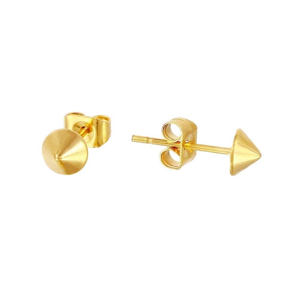 Stainless Steel Gold Plated Earring