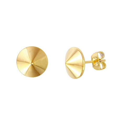 Stainless Steel Gold Plated Earring