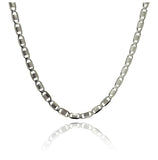 .925 Sterling Silver Vl060 Rhodium Plated Chain, <b>size: 16</b>